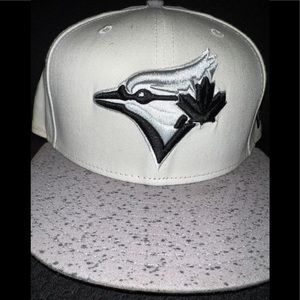 White/ Grey Snapback Hat